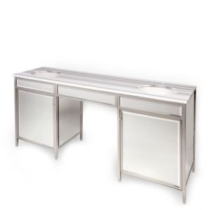 Henry Double Metal  Mirror Vanity Cami Weinstein