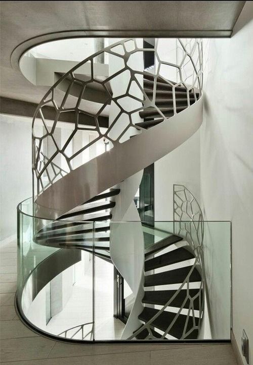 Geometric Staircase Cami Weinstein