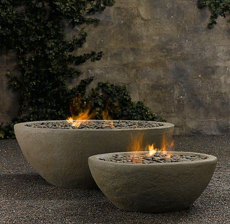 Outdoor Fireplace Restoration Hardware Cami Weinstein