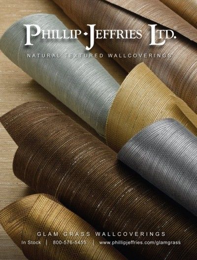 Phillip Jefferies Grasscloth Wallpaper Cami Weinstein Designs LLC