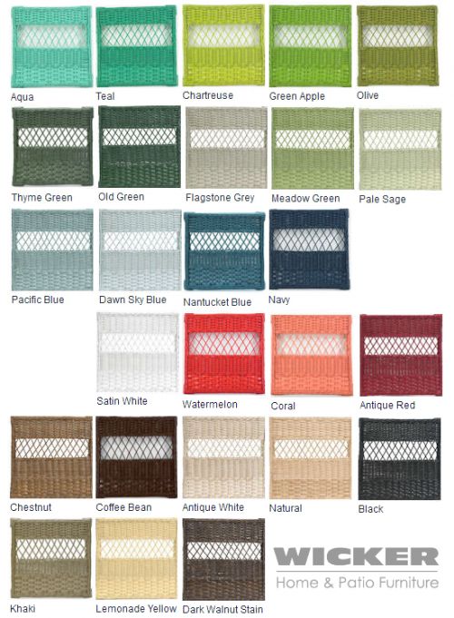 Wicker Paint Colors Cami Weinstein