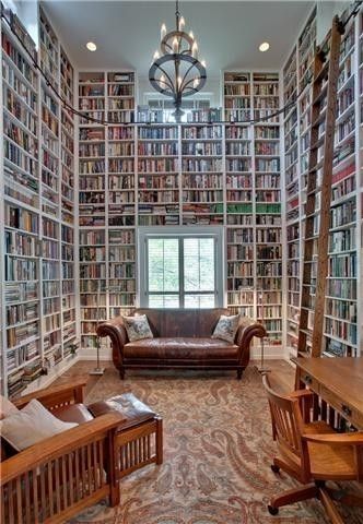 Elegant Home Library