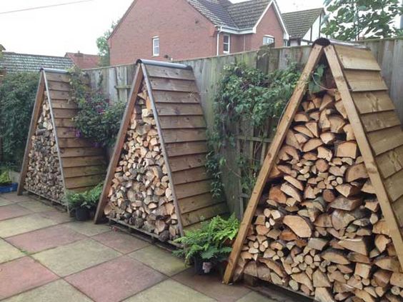 Outdoor Wood Storage Cami Weinstein