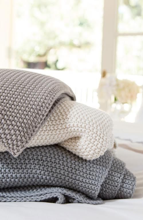 The Cream Knotted Throw Cami Weinstein