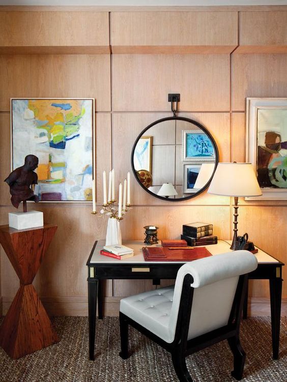 Modern Wood Paneling Cami Weinstein