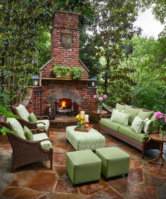 Outdoor Fireplace Inspiration